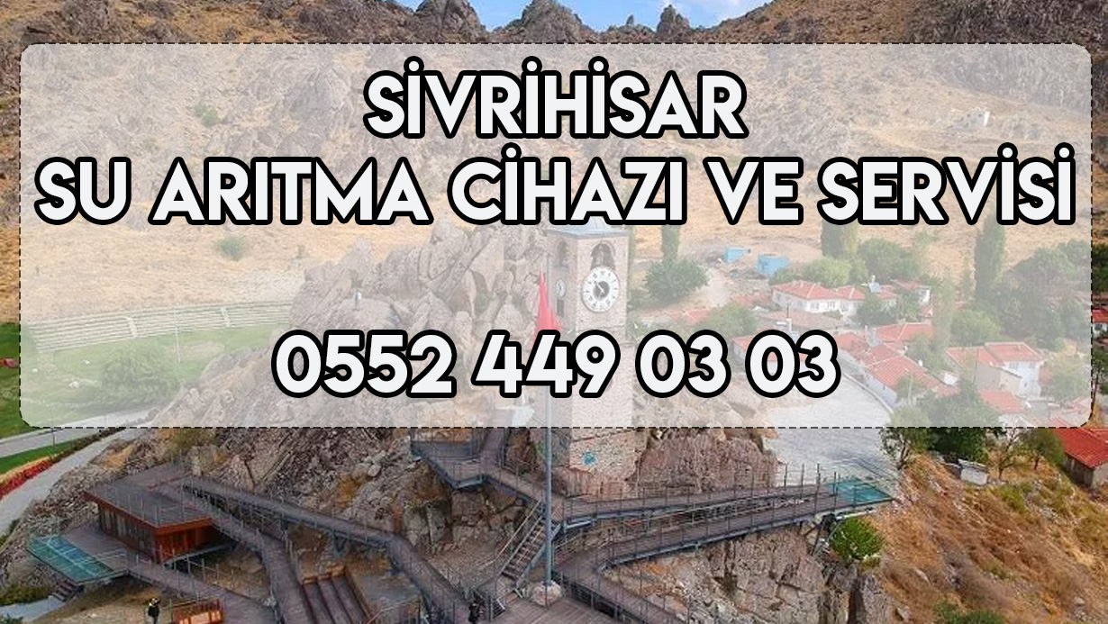 sivrihisar su aritma cihazi ve su aritma servisi 1